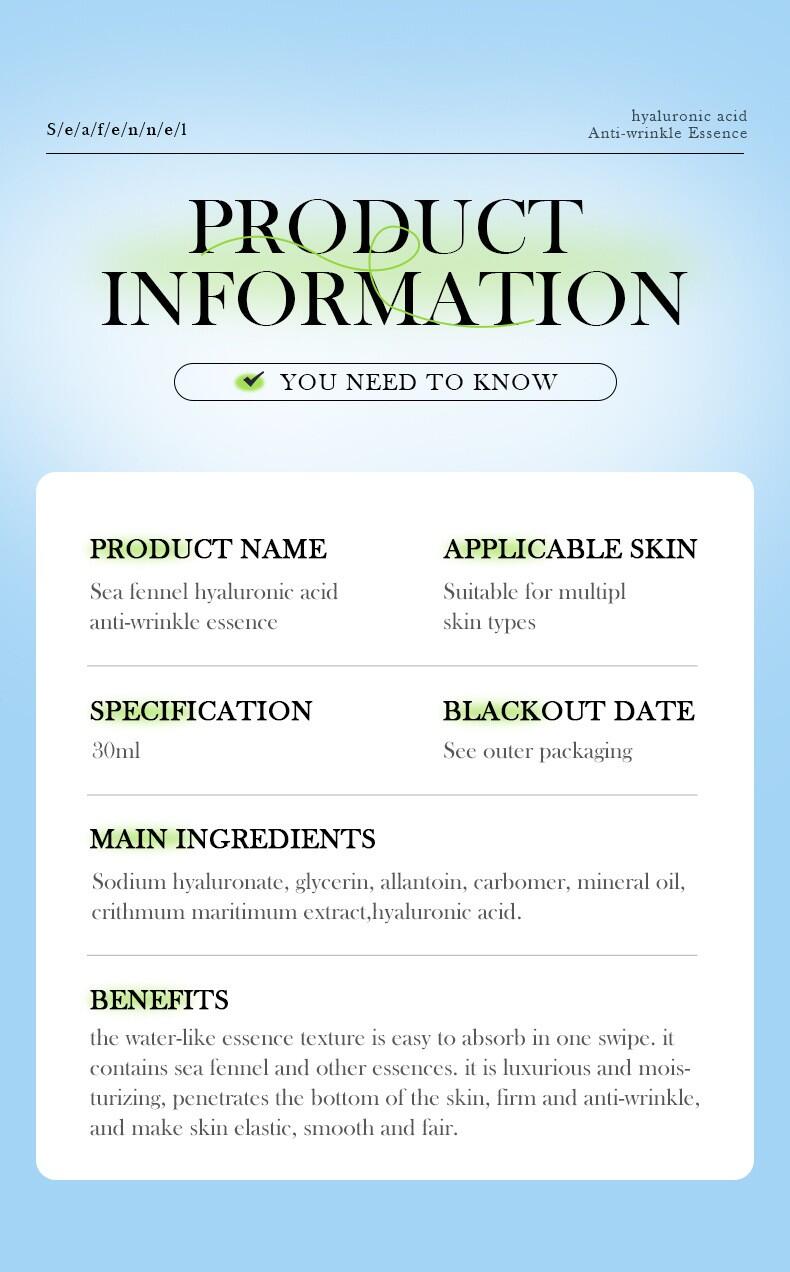 ESENCIA ANTIARRUGAS HIALURÓNICA
