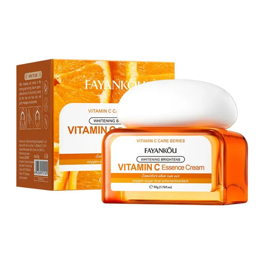 CREMA FACIAL BLANQUEADORA E ILUMINADORA CON VITAMINA C
