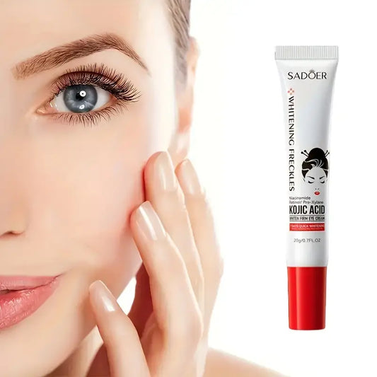 Crema de Ojos de Ácido Kójico – Ilumina, Hidrata y Rejuvenece el Contorno de Ojos