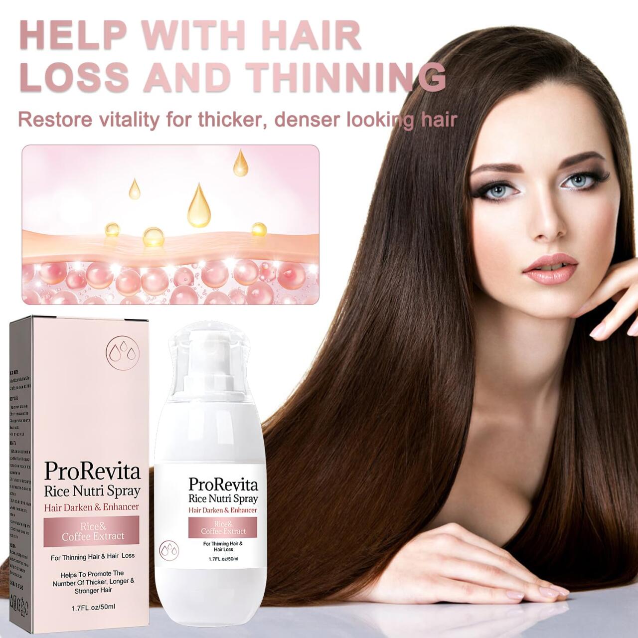 SPRAYS PARA FAVORECER EL CRECIMIENTO DEL CABELLO